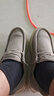 斯凱奇（Skechers）七夕禮物閃穿鞋2025春季新款男休閑樂福鞋一腳蹬軟底通勤鞋210965 灰褐色/TPE 41 曬單實拍圖