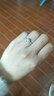 鉆石世家 18K金鉆石戒指 30分顯鉆效果 求婚結婚鉆戒 生日紀念日禮物 主石8分起共13分 I-J色 11號 曬單實(shí)拍圖