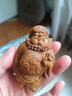 仙作美假一賠萬【鐘馗賜?！啃∪~楨楠金絲楠木枯木老料雕刻手把件擺件 曬單實拍圖