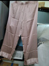 金三塔睡衣女真絲桑蠶絲素色簡約可外穿簡奢家居服 曬單實拍圖