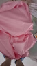 睡裙女夏季仿真絲綢吊帶高級感睡衣性感冰蠶絲薄款女士大碼家居服 粉色001 2XL 【120-130斤】帶胸墊 曬單實(shí)拍圖