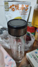 【?京東物流配送】高硼硅雙層玻璃杯大容量泡茶杯水杯子茶水分離 【雙層加厚】茶杯 350ml 1只 曬單實(shí)拍圖