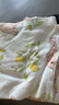 迷你木木屋兒童睡衣春夏男女童長袖家居服中小童空調(diào)服 白/粉櫻花小兔 100  曬單實拍圖