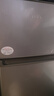 海爾（Haier）冰箱小型二門辦公室迷你小冰箱節(jié)能直冷家用租房家電冷藏冷凍超薄雙開(kāi)門省電小型冰箱 118升、360°立體制冷、低溫補(bǔ)償 曬單實(shí)拍圖