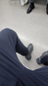 哈吉斯（HAZZYS）男褲子商務(wù)通勤休閑褲商務(wù)長(zhǎng)褲ATDZP03AX85 曬單實(shí)拍圖