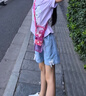 真維斯兒童褲裙洋氣夏季中大童休閑薄款半身裙短褲2025新款女童時(shí)尚熱褲 【a蝴蝶結j短褲bb】o1 140 曬單實(shí)拍圖