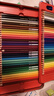 輝柏嘉（Faber-castell）彩色鉛筆油性彩鉛繪畫(huà)套裝畫(huà)畫(huà)工具學(xué)生繪畫(huà) 100色城堡系列紅鐵盒裝兒童禮物115700美術(shù)寫(xiě)生 曬單實(shí)拍圖