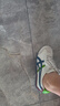 Onitsuka Tiger鬼塚虎經(jīng)典舒適復(fù)古MEXICO 66?男女款輕便百搭運動休閑鞋 米白色/藍色 37.5 曬單實拍圖
