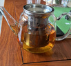 憶壺茶（YIHUTEA）茶壺玻璃泡茶壺加厚 耐高溫花果茶壺茶具不銹鋼過(guò)濾網(wǎng)茶煮茶器 【304內膽】時(shí)光壺單壺600ml 曬單實(shí)拍圖