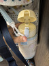 膳魔師（THERMOS）兒童保溫杯學生吸管水杯巧虎聯名一杯雙蓋水壺550mL 黃 曬單實拍圖