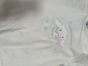 Hello Kitty兒童t恤短袖女童圓領(lǐng)打底衫中大童上衣夏裝 GG004白色  160 曬單實(shí)拍圖