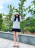 浪莎防曬衣女2025新款防紫外線冰絲涼感夏季超薄透氣戶外舒適寬松帽檐 灰色 UPF50+ XL 建議115-140 曬單實(shí)拍圖