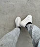 三葉草（Adidas） AdiFom Superstar 黑白 貝殼頭洞洞鞋 休閑鞋 運動鞋 男鞋 女鞋 IF6180 36 曬單實拍圖