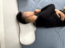 日本按摩枕頭護頸椎助深睡眠睡覺(jué)頸椎病牽引專(zhuān)用家用成人頸椎枕 白色【加磁石玉石款】 單只 曬單實(shí)拍圖