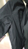 杰克·瓊斯（JACK&JONES）男裝衣服秋冬翻領(lǐng)短款輕薄羽絨服男士商務(wù)夾克休閑外套男高級感 E40 黑色 XL 185 曬單實拍圖