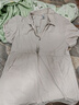 森馬（Semir）連衣裙女翻領(lǐng)燈籠袖休閑風2025夏季防曬收腰短裙戶外109325114027 曬單實拍圖