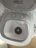 美的（Midea）4公斤半自動洗鞋機(jī)家用仿生手洗刷鞋機(jī)360°全方位清潔尼龍毛刷旋風(fēng)洗護(hù)迷你洗鞋機(jī)MX-XXGW02PRO 曬單實(shí)拍圖