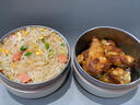 瑞兒貝靈 Rare bling日本保溫飯盒316食品級(jí)不銹鋼可微波爐飯盒上班族小學(xué)生加熱飯盒 可微波爐-316不銹鋼2層1070ml 曬單實(shí)拍圖