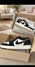 耐克（NIKE）   女鞋男鞋 AIR JORDAN 1 LOW AJ1 休閑鞋運(yùn)動(dòng)鞋低幫板鞋 DC0774-003 42 曬單實(shí)拍圖