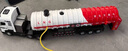 卡威大號(hào)仿真油罐車可噴水兒童合金玩具車工程運(yùn)輸車模型男孩卡車半掛 合金款 曬單實(shí)拍圖