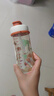 日康兒童直飲杯吸管杯1-2-3歲以上大寶寶喝奶喝水水杯PPSU牛奶杯奶瓶 咖色 360ml 【ppsu】 曬單實拍圖