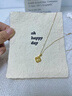 中國珠寶四葉草織夢網(wǎng)黃金吊墜女碎碎冰足金項鏈七夕情人節(jié)禮物送女友老婆 足金龍鱗四葉草吊墜+品牌禮盒 金重約1.4g，贈S925銀鏈 曬單實拍圖
