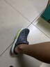 卡駱馳（CROCS）洞洞鞋貝雅卡駱班輕便耐磨一腳蹬休閑鞋|205089 石板灰/青檸綠-0GX 43 (270mm) 曬單實(shí)拍圖
