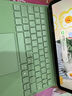 B.O.W航世HB354 新款ipad藍牙鍵盤(pán)air7/4/5保護套適用于20/22Pro一體觸控磁吸妙控10.9寸/11寸通用 綠色 曬單實(shí)拍圖