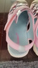 Skechers斯凱奇兒童夏季透氣包頭涼鞋女童軟底休閑戶外運動溯溪鞋303353L 曬單實拍圖