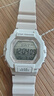 卡西歐（CASIO）手表男小方塊多功能學(xué)生男女表運動計步防水電子表LWS-2200H-4A 曬單實拍圖