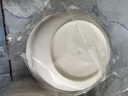 稻殼一次性餐具食品級可降解耐高溫商用家用酒席環(huán)保戶外出游 加厚稻殼碗【白色】 320ML【50個】 曬單實拍圖