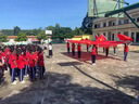 大國(guó)旗定制超大特大號(hào)運(yùn)動(dòng)會(huì)大旗定做巨幅大尺寸黨旗校旗五星紅旗 4*6米國(guó)旗 曬單實(shí)拍圖