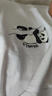 杰克·瓊斯（JACK&JONES）男裝26年短袖T恤男士夏季棉質(zhì)涼感圓領(lǐng)潮流休閑卡通熊貓印花半袖 A06本白色 XS 165 曬單實(shí)拍圖