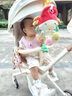 幼兒0-6拉繩抽抽樂床鈴手推車嬰兒車搖鈴掛件新生兒玩具安撫寶寶 螃蟹拉拉樂掛件 曬單實拍圖
