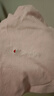 Champion冠軍短袖t恤女25春夏刺繡純棉純色百搭白色正肩t恤 粉色 M 曬單實(shí)拍圖