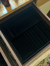 定制絨布首飾抽屜收納盤(pán)項鏈戒指手鐲珠寶盒衣帽間化妝臺首飾盤(pán) 黑色 曬單實(shí)拍圖
