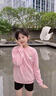 班納班納女童秋裝套裝2025新款洋氣潮流女孩秋季運(yùn)動(dòng)加厚兒童衣服 N兩顆心K粉+三顆心粉 120 曬單實(shí)拍圖