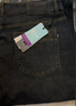 JEEP SPIRIT吉普高端牛仔褲男士秋冬季男褲寬松直筒大碼高腰商務(wù)休閑長(cháng)褲子男 黑灰色-J9011 33 碼腰圍2尺6 曬單實(shí)拍圖