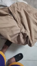 夏季新款五分工裝短褲男士運(yùn)動(dòng)休閑直筒潮流純色沙灘中褲大碼馬褲 17405卡其色 34 【腰圍2尺7】 曬單實(shí)拍圖