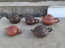 庫存處理老一廠(chǎng)顧景舟款宜興高檔紫砂壺原礦純手工制作仿古泡茶壺 55款仿古錦囊 300ml 曬單實(shí)拍圖