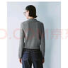 UR2025秋季新款女裝復(fù)古休閑簡約百搭翻領(lǐng)針織衫UYY950014 冷灰 L 曬單實拍圖