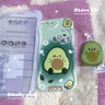 品美廉 PINMEILIAN品美廉 蘋果7奶油紋動(dòng)漫殼 iPhone6牛油果手機(jī)套 6splus軟殼 蘋果7plus全包護(hù)鏡殼 誠-牛油果+氣囊支架 蘋果7plus-8plus 5.5英寸通用 曬單實(shí)拍圖