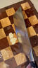 創(chuàng)建棋盤格雙面實(shí)木砧板防霉家用食品級整木菜板廚房專用抗菌切菜案板 棋盤格菜板45*30*2.2 曬單實(shí)拍圖