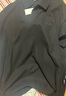 GXG男裝粗斜紋肌理polo衫繡花休閑翻領(lǐng) 黑色 195/XXXXL 曬單實(shí)拍圖
