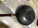 正宗章丘大肚鍋鐵鍋新款手工鍛打熟鐵鍋無涂層不粘鍋家用炒菜鍋 圓底鏡面大肚鍋【24厘米】 曬單實拍圖