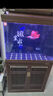 森森魚缸大型超白玻璃水族箱客廳智能中式復(fù)古底過濾免換水金魚缸龍魚 靠墻款80長34.5寬65缸高80柜高 曬單實拍圖