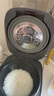 Taigroo鈦古電飯煲 IH微壓多段加熱厚鋼V膽彩屏顯示 3.3L家用電飯鍋IC-B3501 深空銀(TFT) 3.3L 曬單實(shí)拍圖
