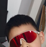 OLIVIO&CO親子護(hù)眼運(yùn)動眼鏡太陽鏡兒童護(hù)目鏡遮陽鏡成人騎行眼鏡風(fēng)鏡 日出彌霧【7-12歲】彩膜半框 曬單實(shí)拍圖