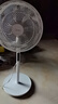 美的（Midea）【颶風(fēng)節(jié)能】七葉柔風(fēng)立式電風(fēng)扇/家用輕音落地扇/臺式小型風(fēng)扇/大風(fēng)力遙控定時(shí)搖頭風(fēng)扇 SAH35BSJ 曬單實(shí)拍圖