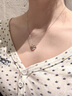 戀晴莫比烏斯環(huán)足銀項(xiàng)鏈女2025新款吊墜七夕情人節(jié)禮物送女友老婆生日 曬單實(shí)拍圖